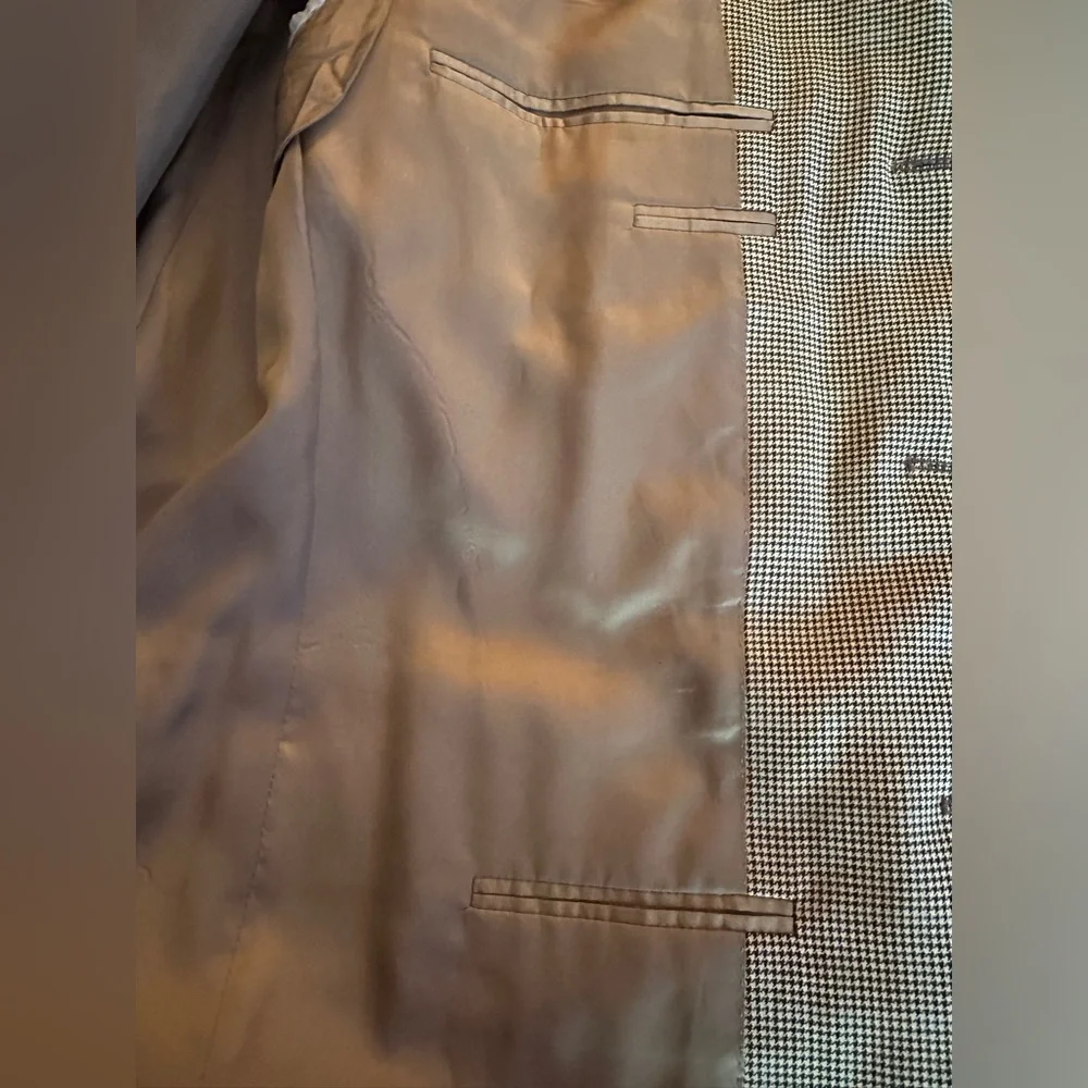 Canali Sport Blazer Brown Checked Professional Travel 42  EUR 52 Made In Italy